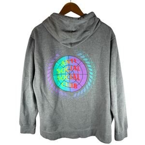 Anti Social Social Club 2021 Gunmetal Heather New World Boredom Hoodie Men’s M